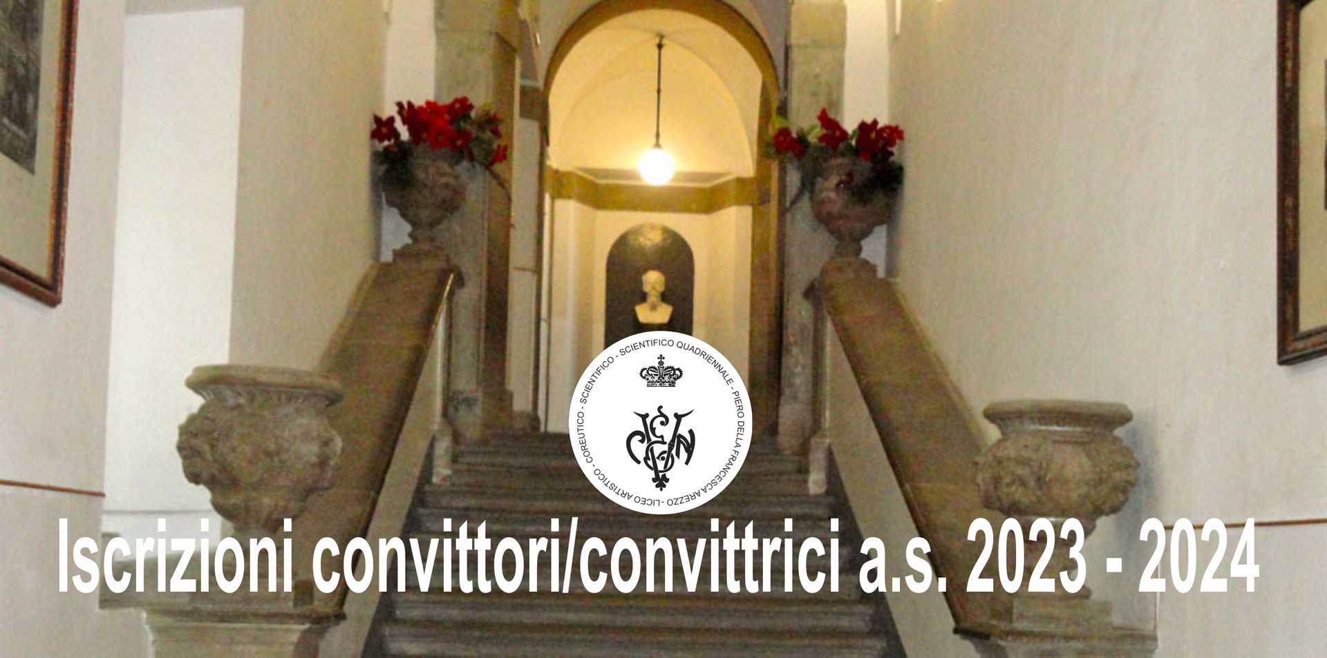 ISCRIZIONI CONVITTORI E CONVITTRICI a.s. 2023 24 Liceo Artistico